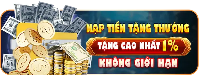 Khuyến mãi thành viên nạp tiền VIP